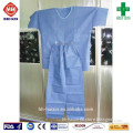 Disposable nonwoven medical scrub suit for men